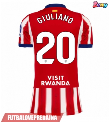 Lacne Ženy Futbalové dres Atletico Madrid Giuliano Simeone #20 2026-27 Krátky Rukáv - Domáci